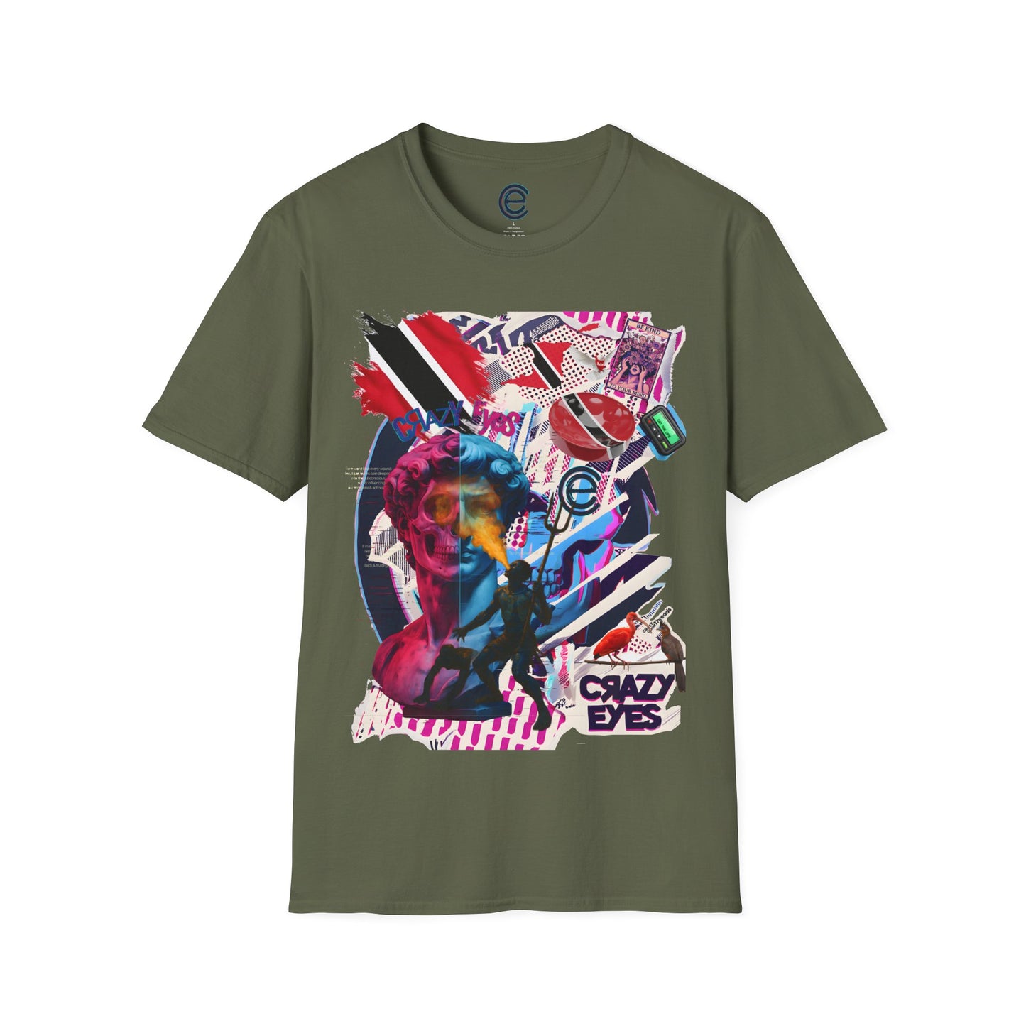 Crazy Good Tee&T - Tropical Blue Graphic T-Shirt