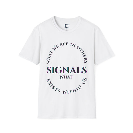 Exists Within Us v4 - White Graphic T-Shirt