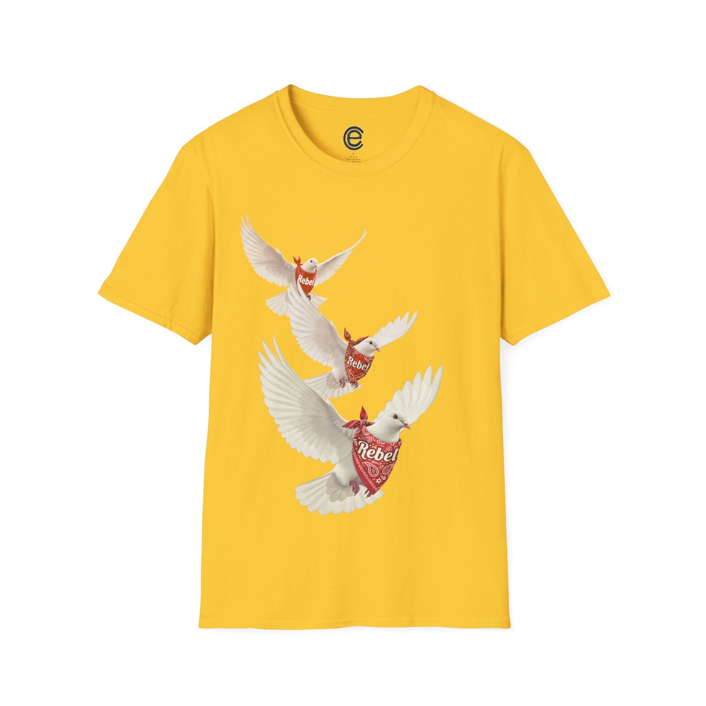 Rebel Doves II - Daisy Graphic T-Shirt