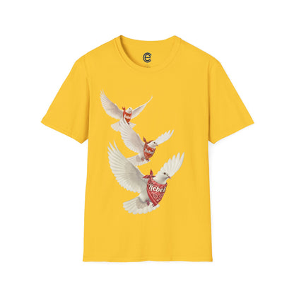 Rebel Doves II - Daisy Graphic T-Shirt