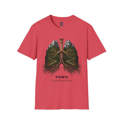 YHWH - Every Breath Connects Us All T-Shirt
