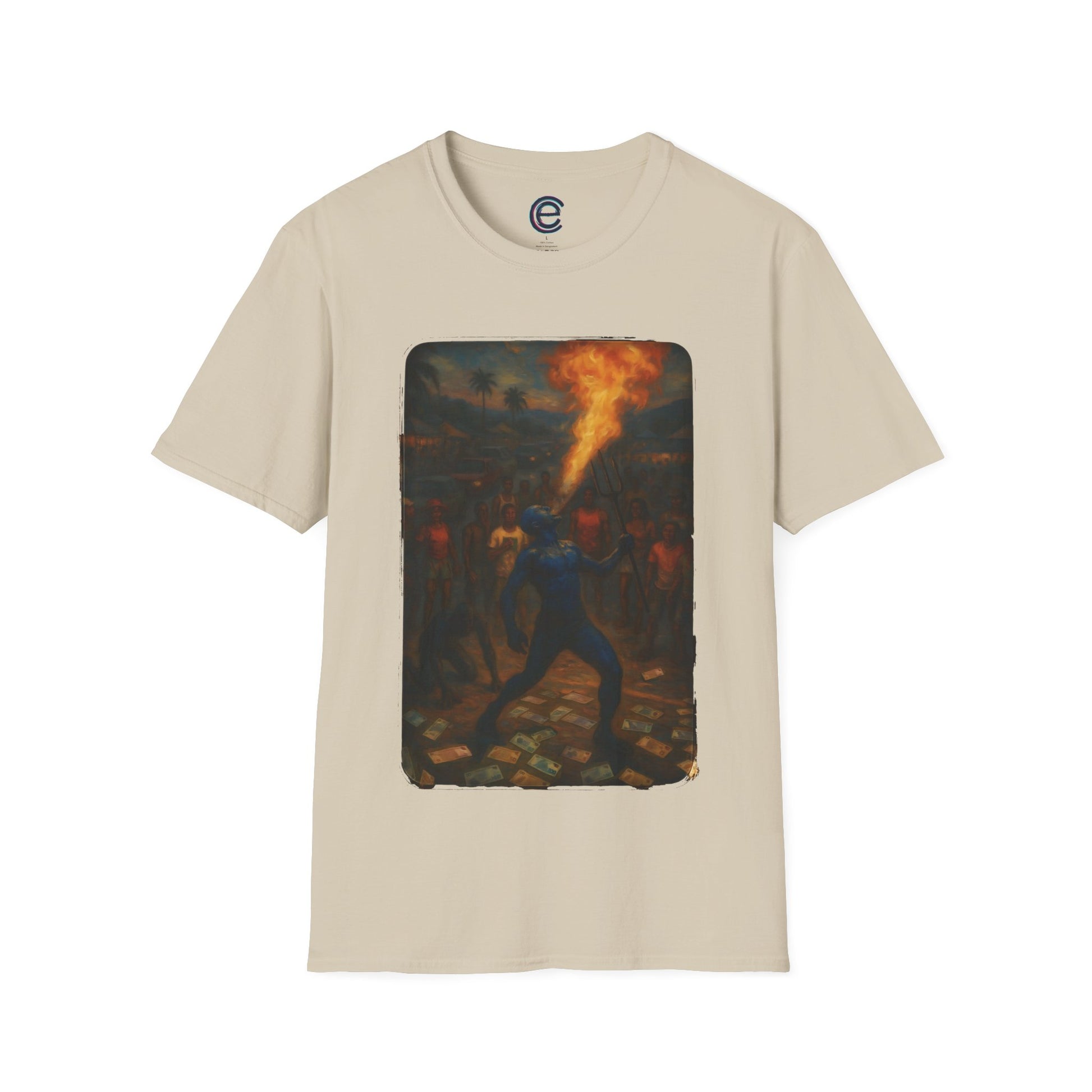 Pay The Devil - Black Graphic T-Shirt