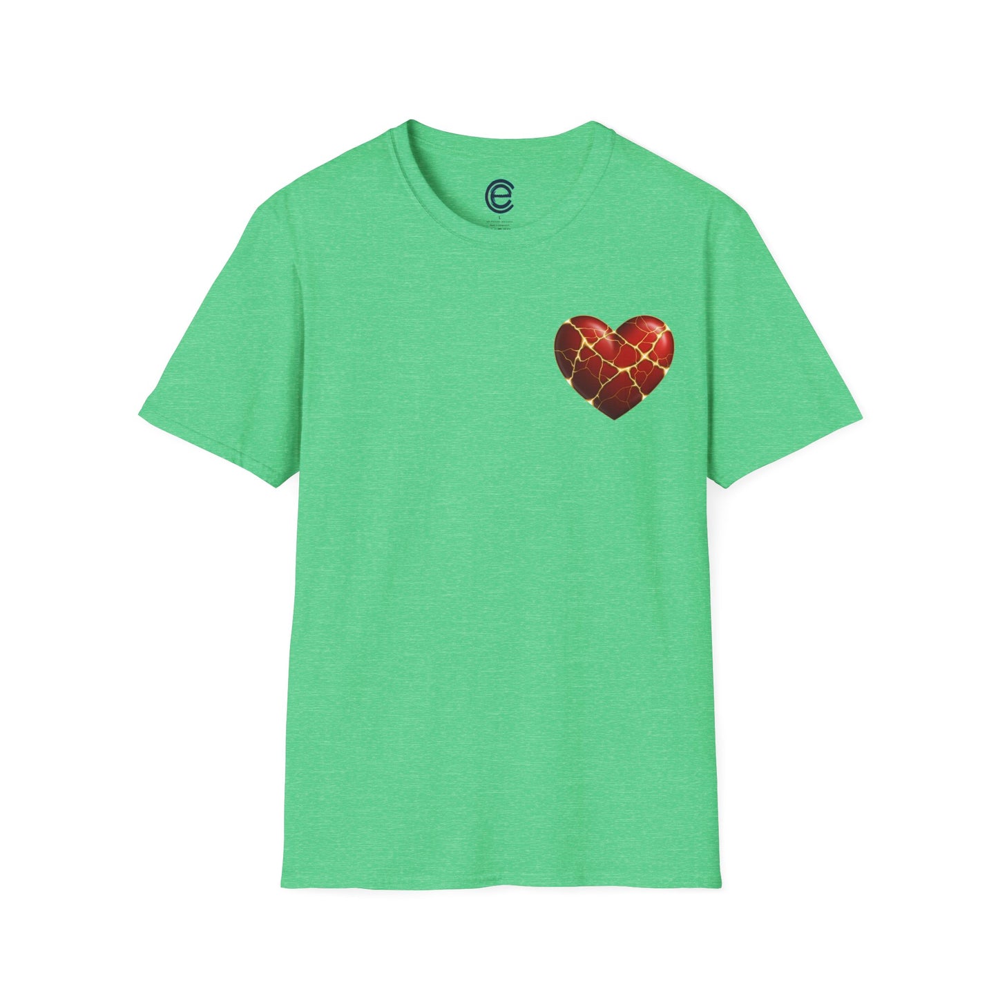 Owner Of A Broken Heart - Military Green Graphic T-Shirt