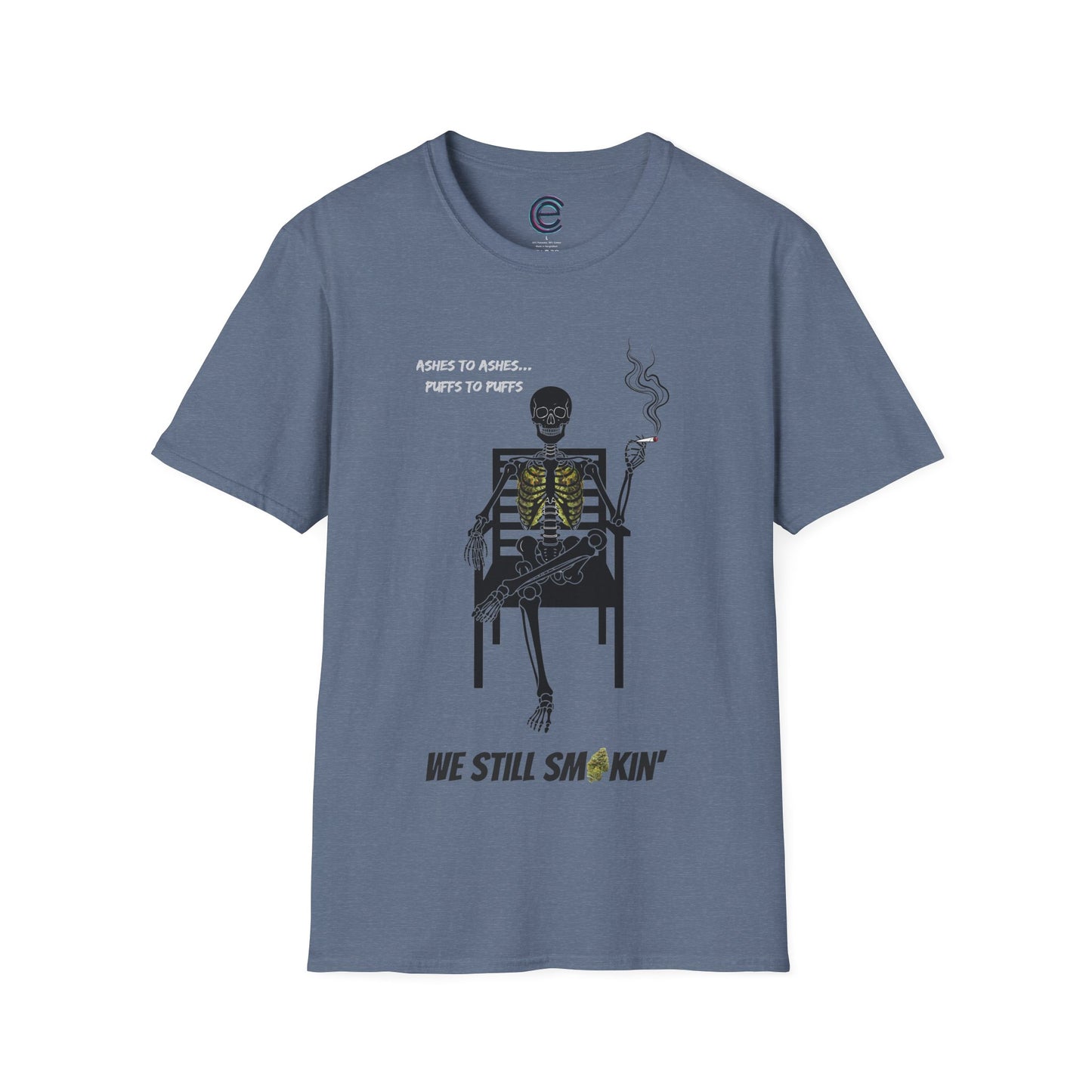 Still Smokin' v2 - Orange Graphic T-Shirt
