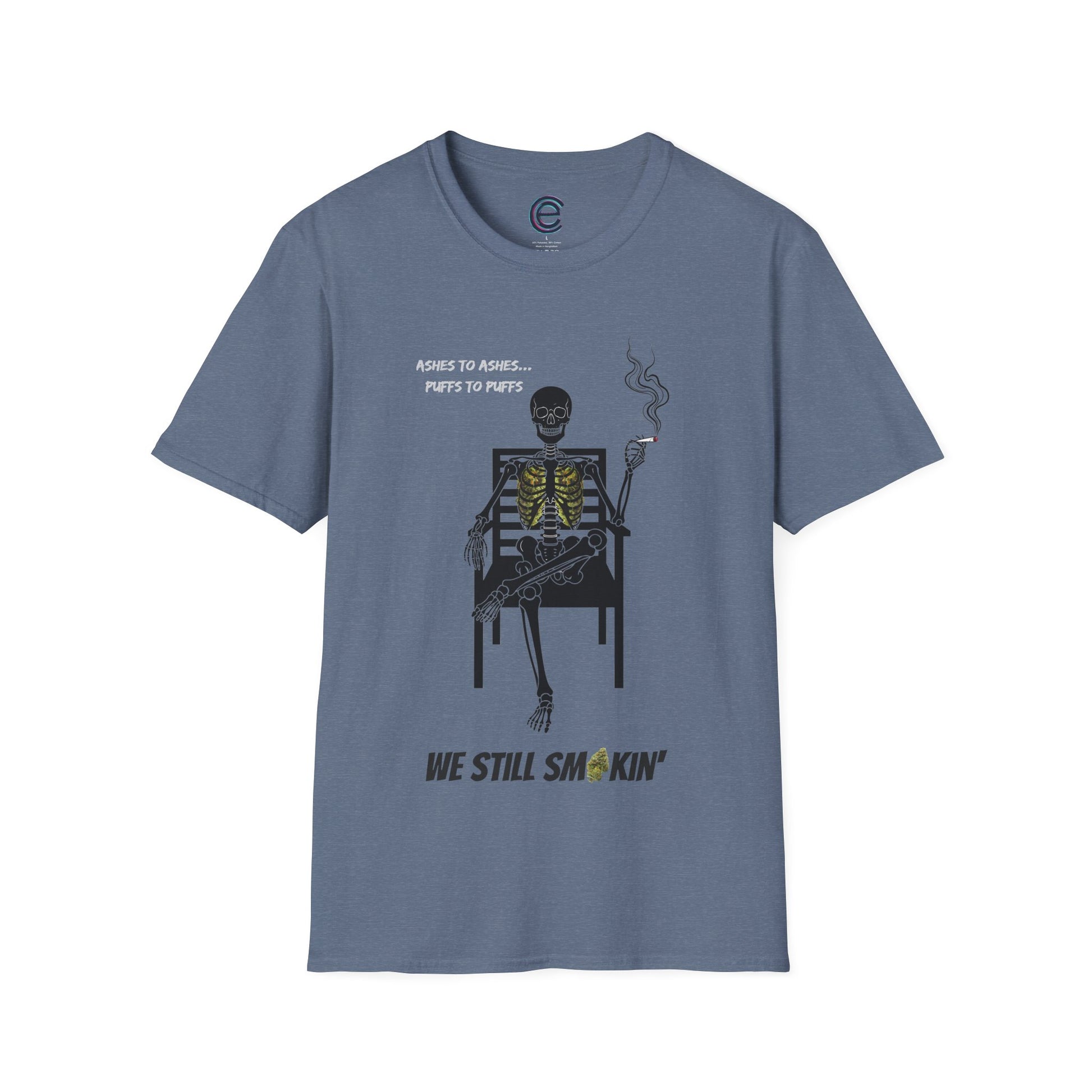 Still Smokin' v2 - Orange Graphic T-Shirt