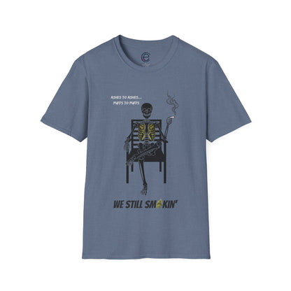 Still Smokin' v2 - Orange Graphic T-Shirt