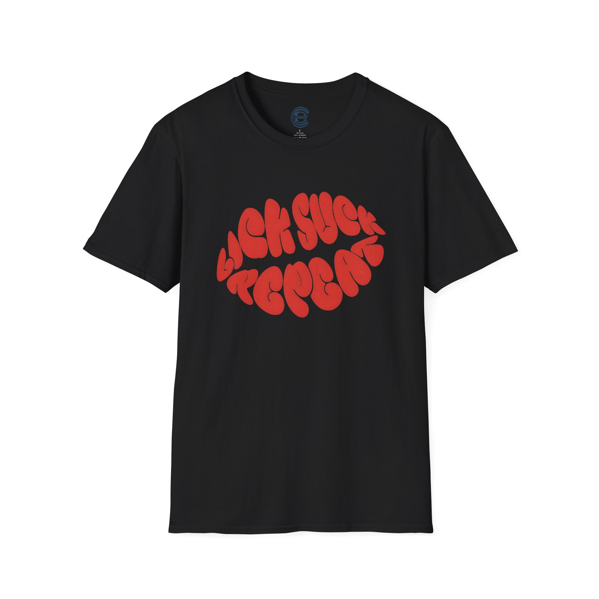 Lip Service - Tropical Blue Graphic T-Shirt