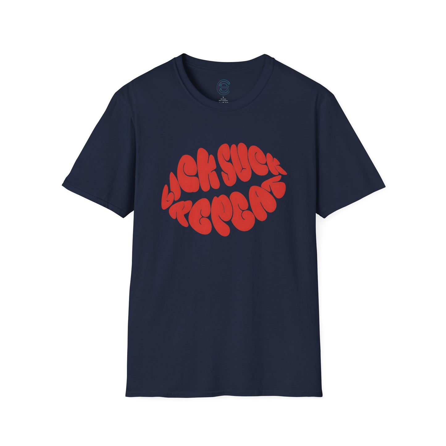 Lip Service - Ice Grey Graphic T-Shirt