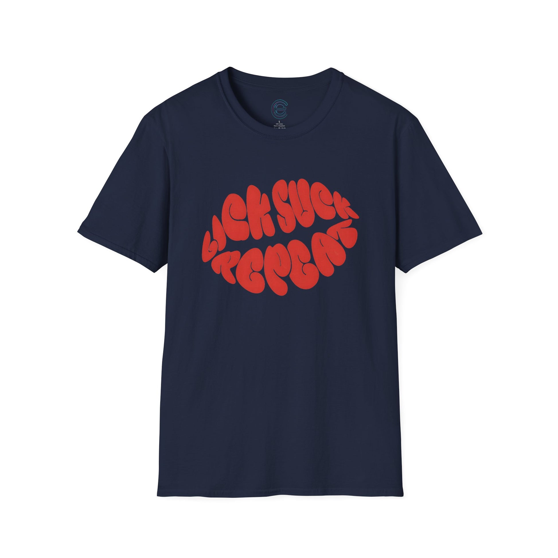Lip Service - Ice Grey Graphic T-Shirt