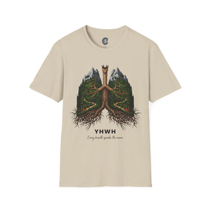 YHWH - Every Breath Connects Us All T-Shirt
