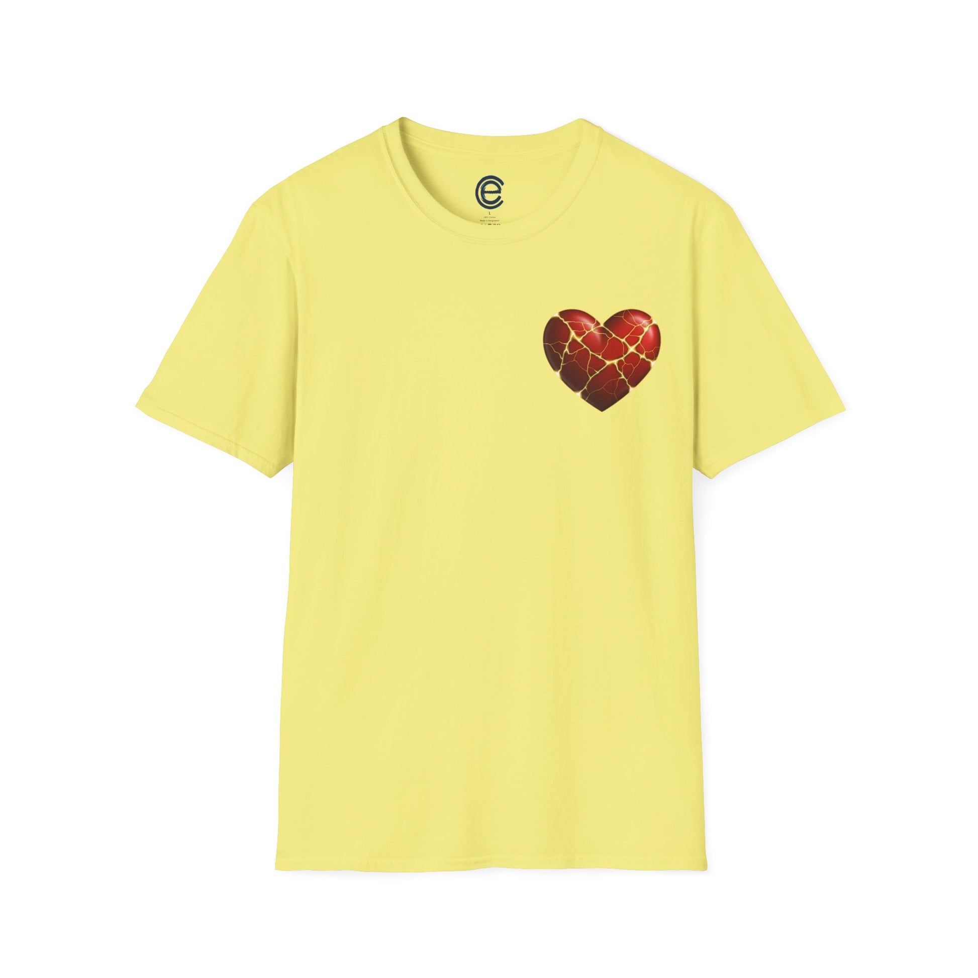Owner Of A Broken Heart - Heather Red Graphic T-Shirt