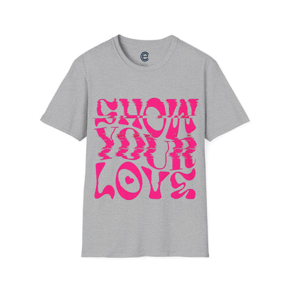 Sho UR Luv - Sport Grey Graphic T-Shirt