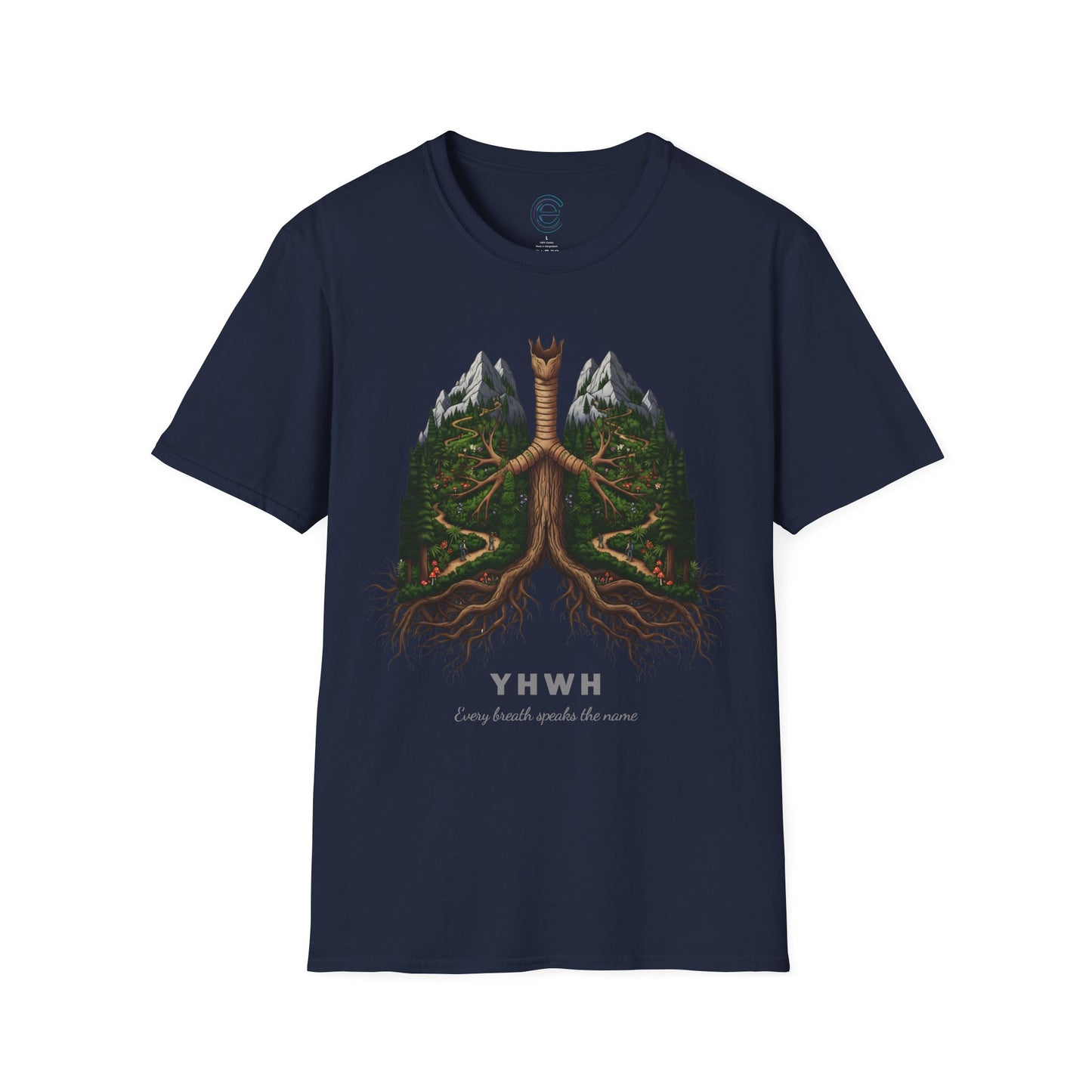 YHWH - Every Breath Connects Us All T-Shirt