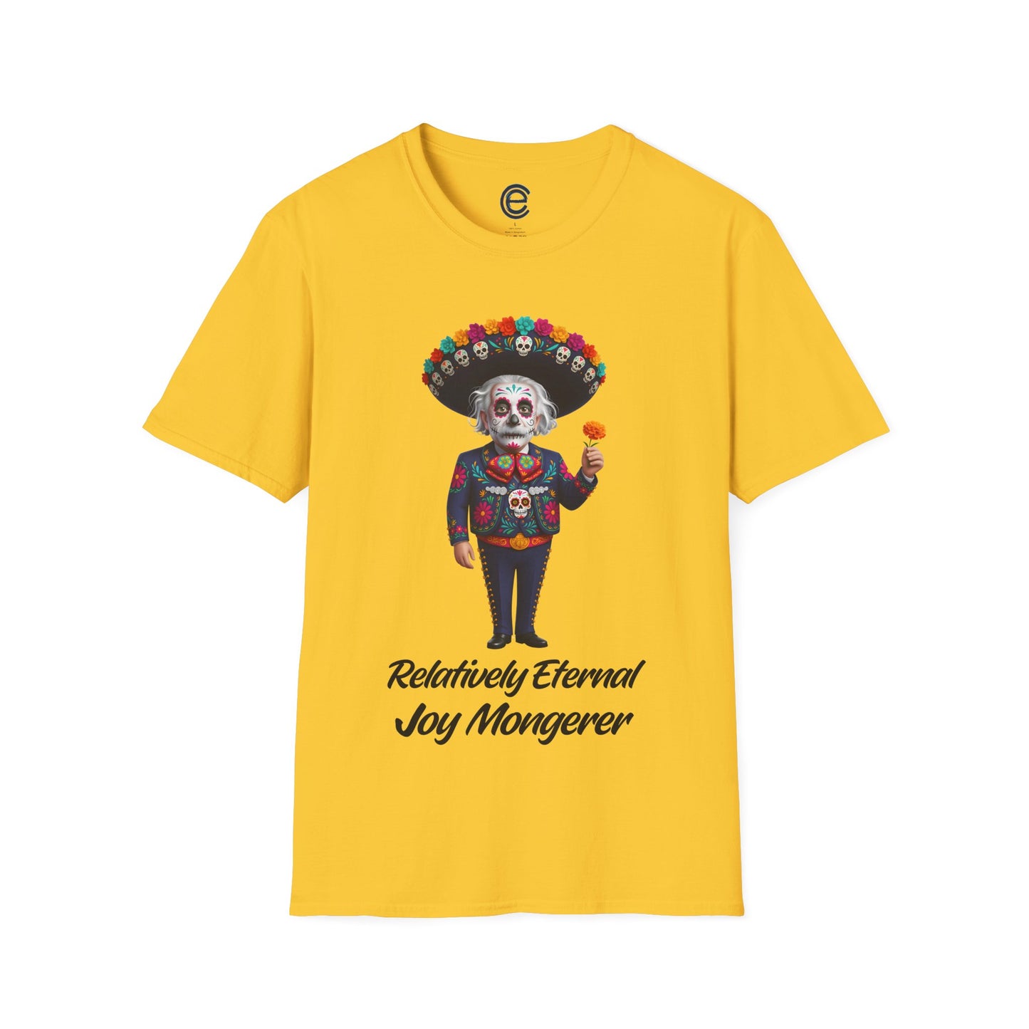 Relatively Eternal Joy Mongerer - Red Graphic T-Shirt