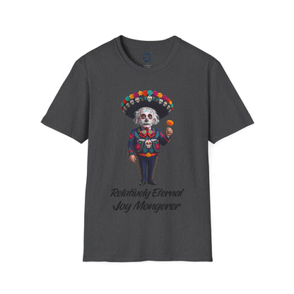 Relatively Eternal Joy Mongerer - Ice Grey Graphic T-Shirt