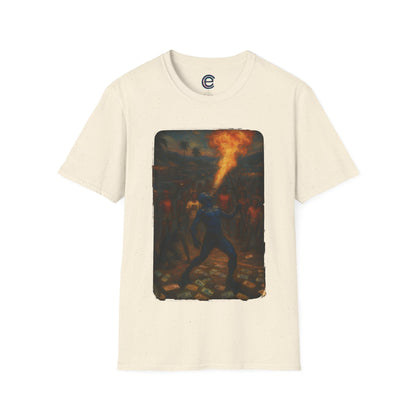 Pay The Devil - Red Graphic T-Shirt