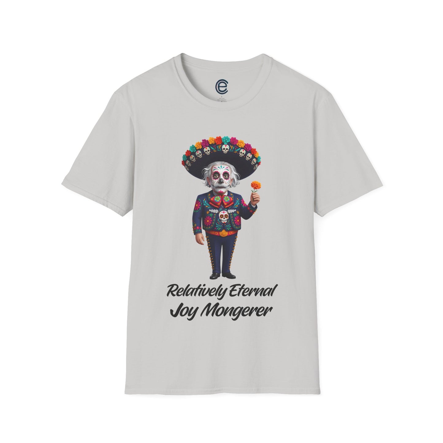 Relatively Eternal Joy Mongerer - Dark Heather Graphic T-Shirt