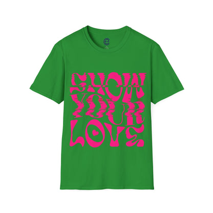 Sho UR Luv - Natural Graphic T-Shirt
