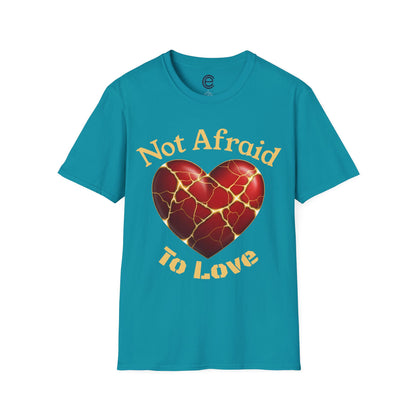 Not Afraid To Love - Sapphire Graphic T-Shirt