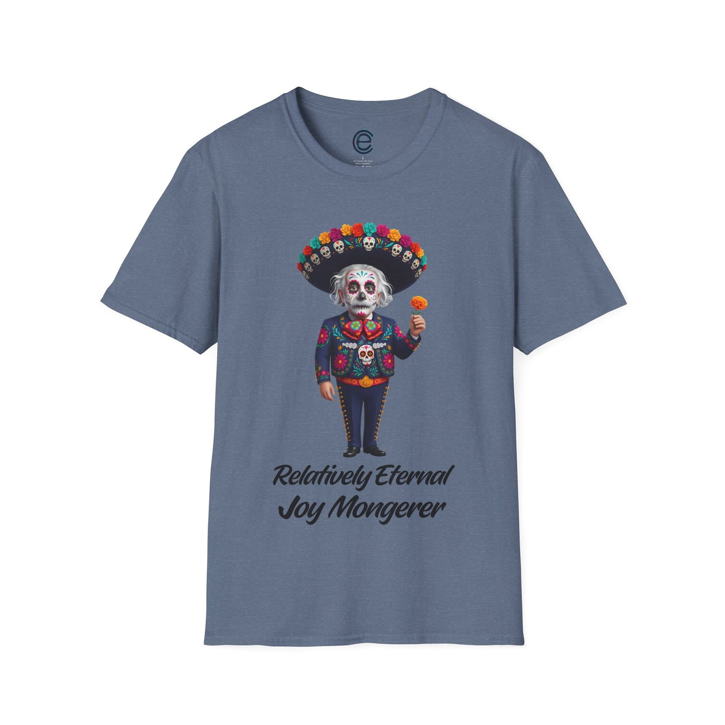 Relatively Eternal Joy Mongerer - Sport Grey Graphic T-Shirt