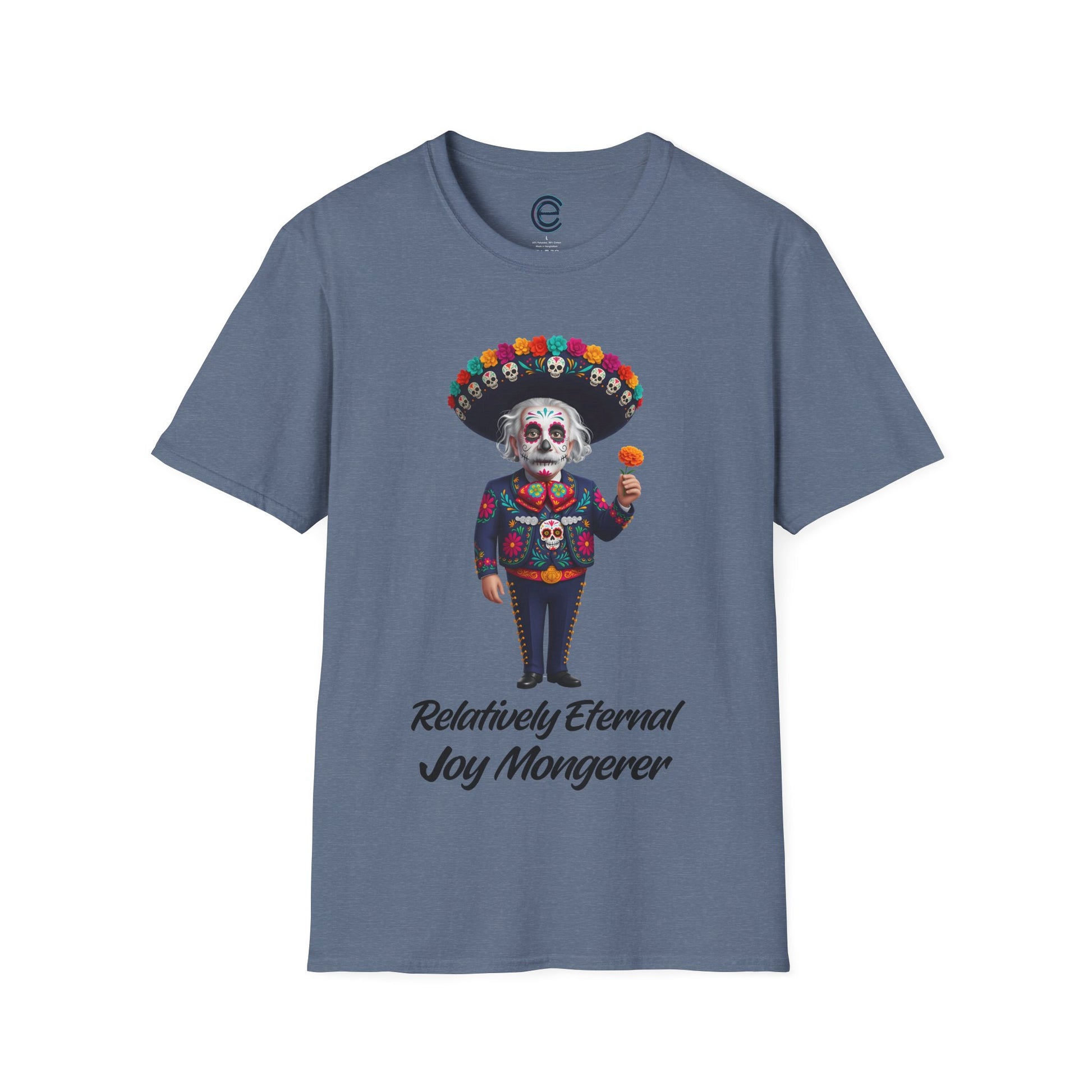 Relatively Eternal Joy Mongerer - Sport Grey Graphic T-Shirt
