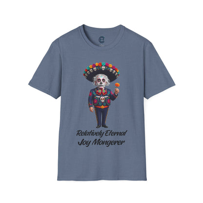 Relatively Eternal Joy Mongerer - Sport Grey Graphic T-Shirt