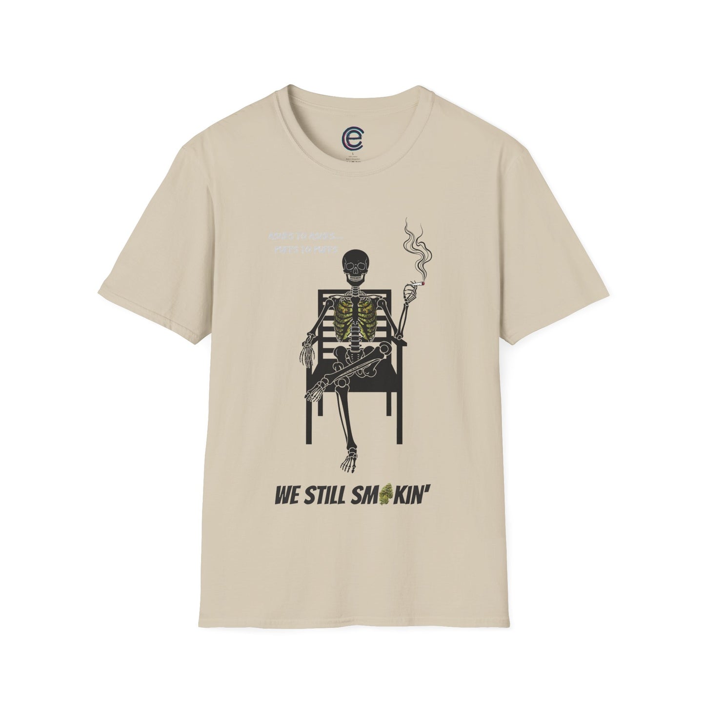 Still Smokin' v2 - Heather Irish Green Graphic T-Shirt