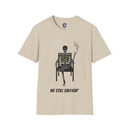 Still Smokin' v2 - Heather Irish Green Graphic T-Shirt