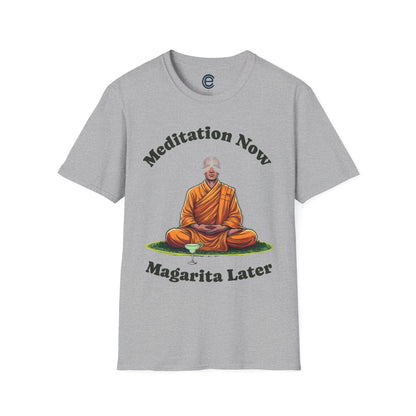 Meditation Now, Margarita Later T-Shirt