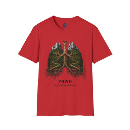 YHWH - Every Breath Connects Us All T-Shirt