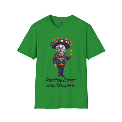 Relatively Eternal Joy Mongerer - Heather Indigo Graphic T-Shirt