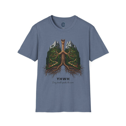 YHWH - Every Breath Connects Us All T-Shirt