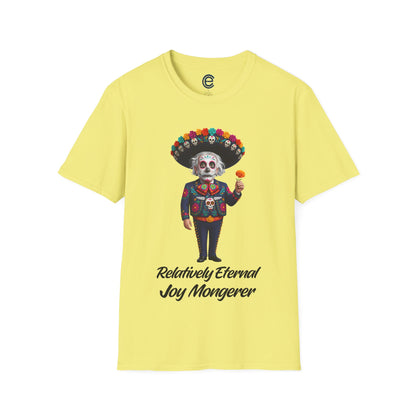 Relatively Eternal Joy Mongerer - Cornsilk Graphic T-Shirt