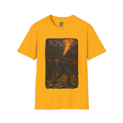 Pay The Devil - White Graphic T-Shirt