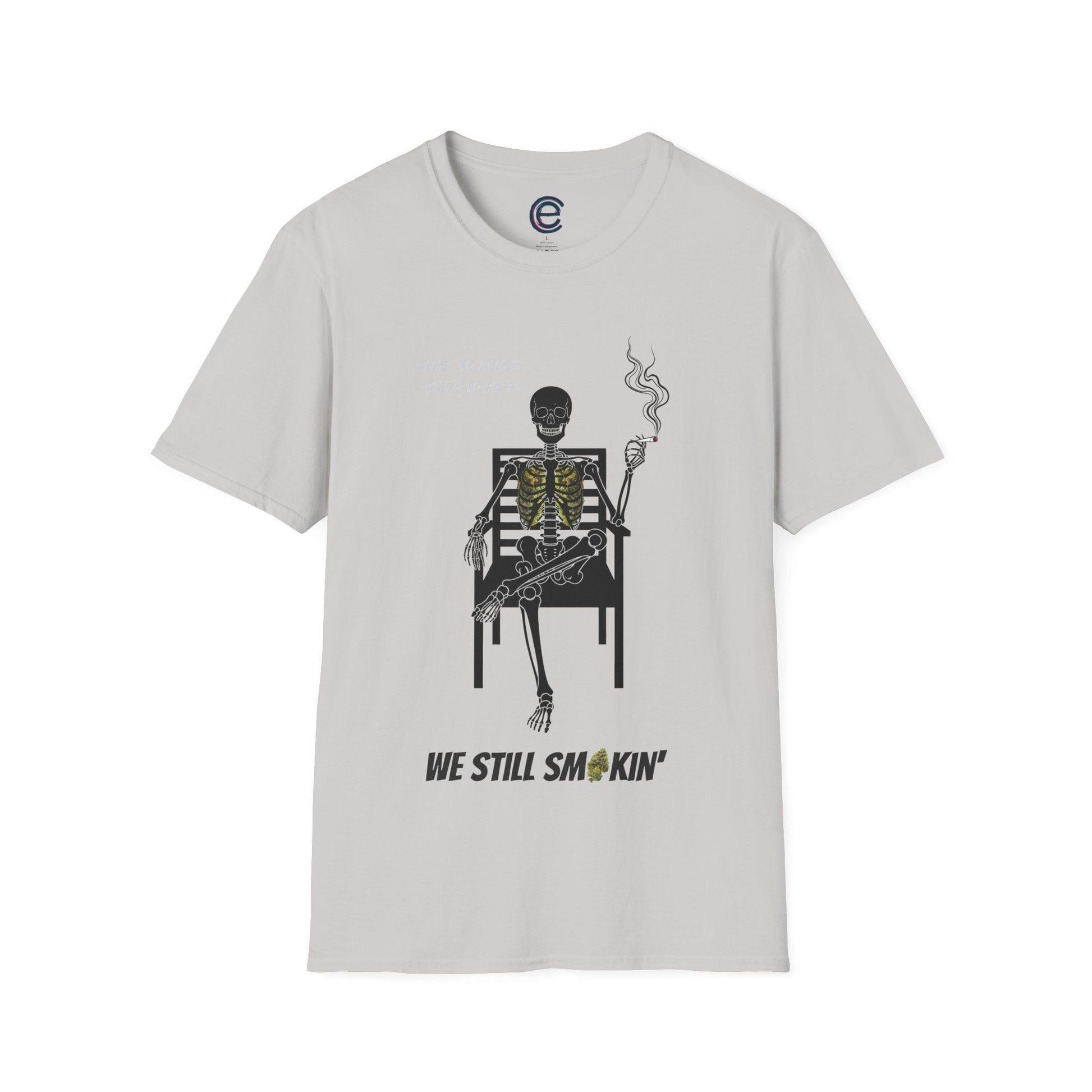 Still Smokin' v2 - Natural Graphic T-Shirt