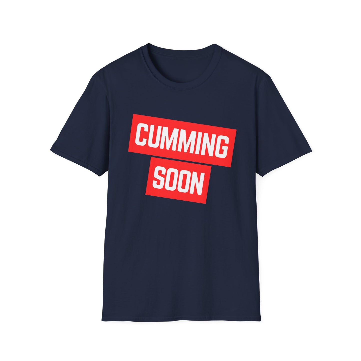 Navy Coming Soon T-Shirt