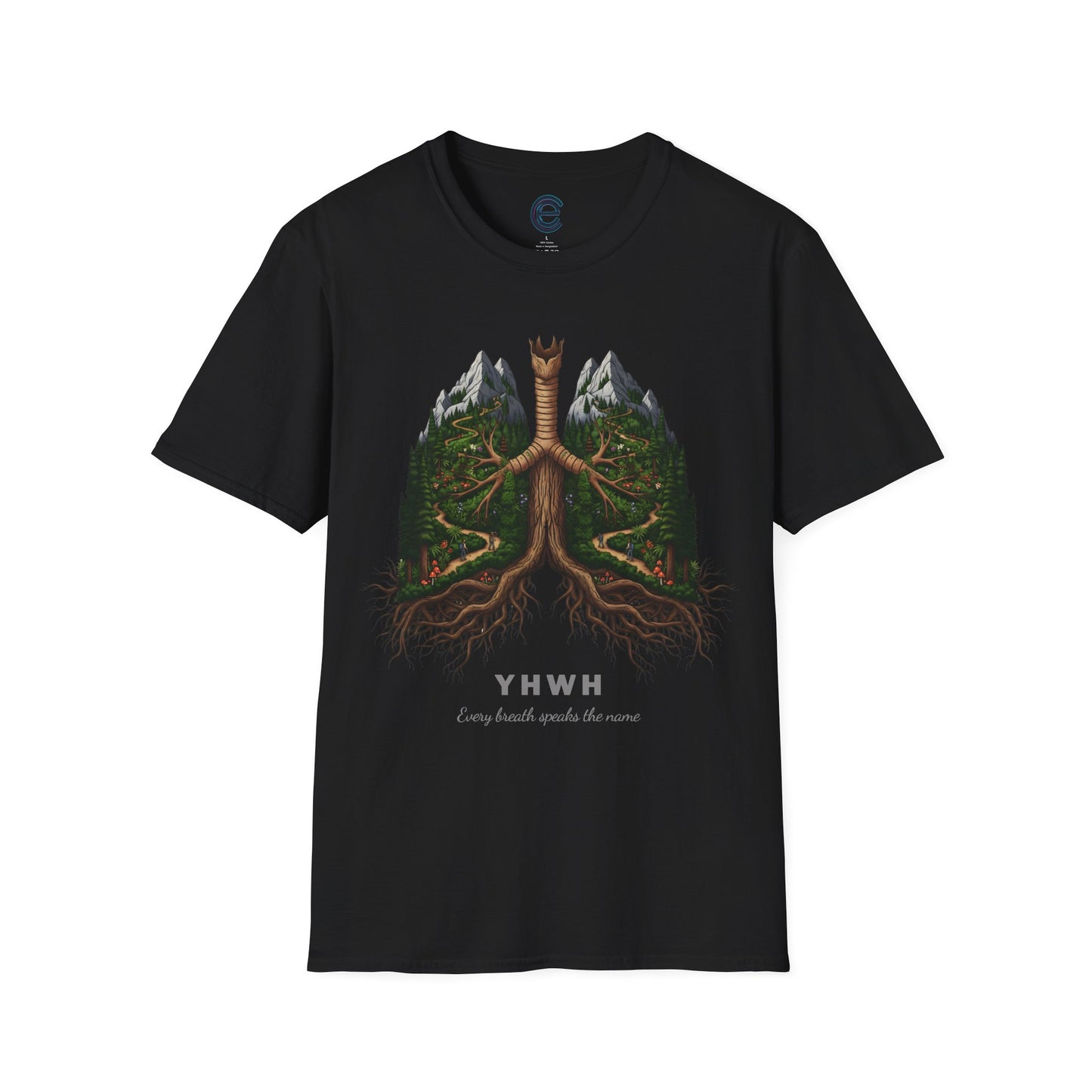 YHWH - Every Breath Connects Us All T-Shirt