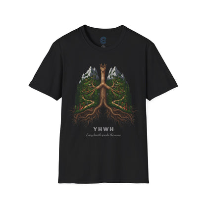 YHWH - Every Breath Connects Us All T-Shirt
