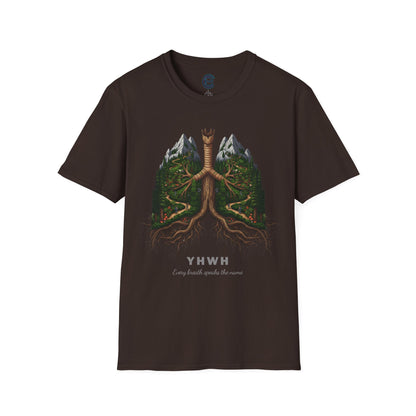 YHWH - Every Breath Connects Us All T-Shirt