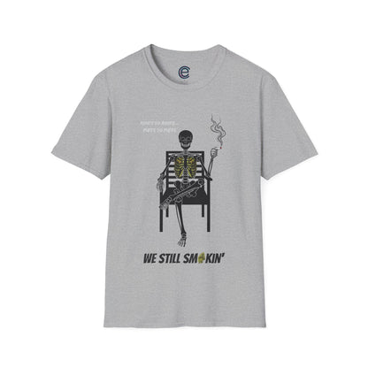 Still Smokin' v2 - White Graphic T-Shirt