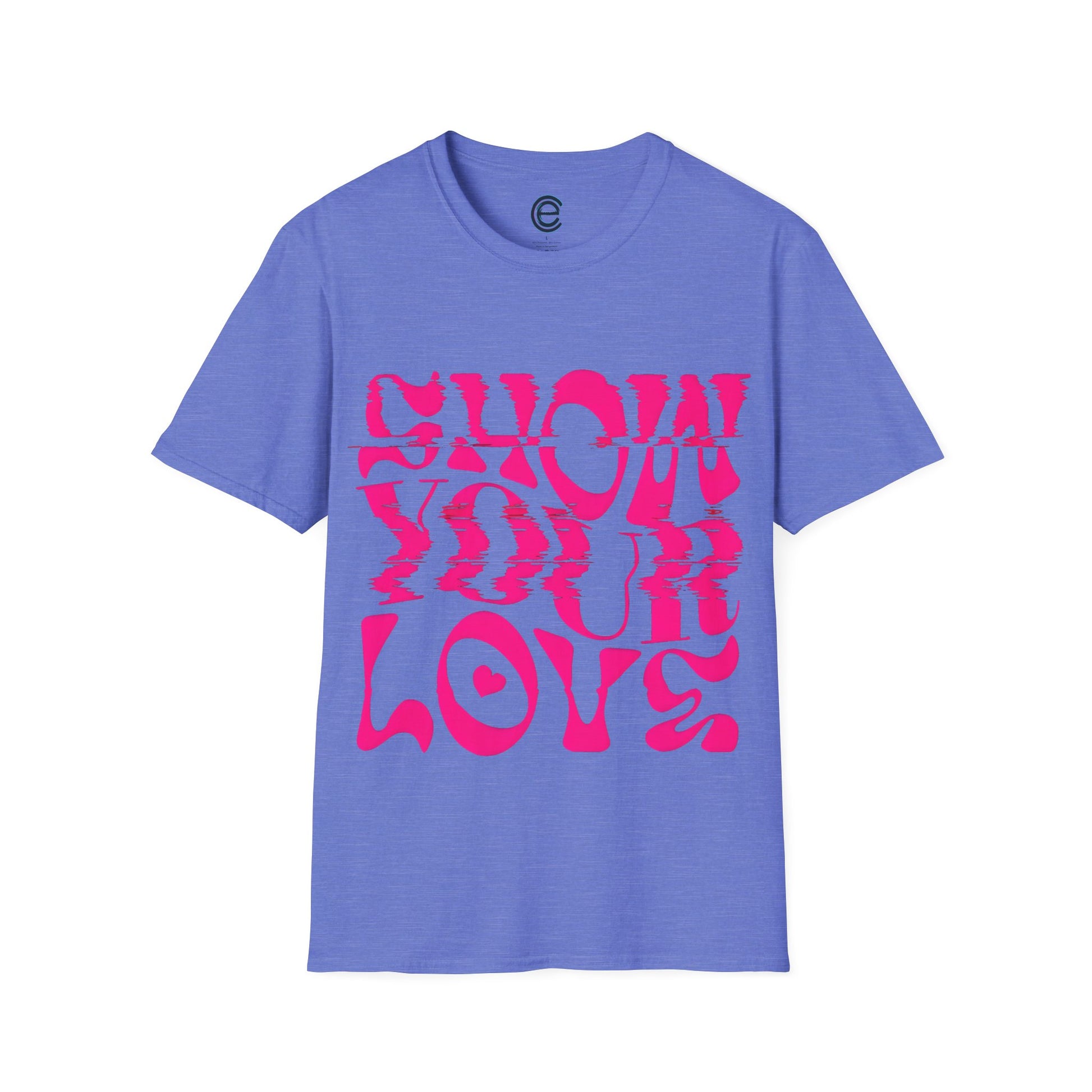 Sho UR Luv - Ice Grey Graphic T-Shirt