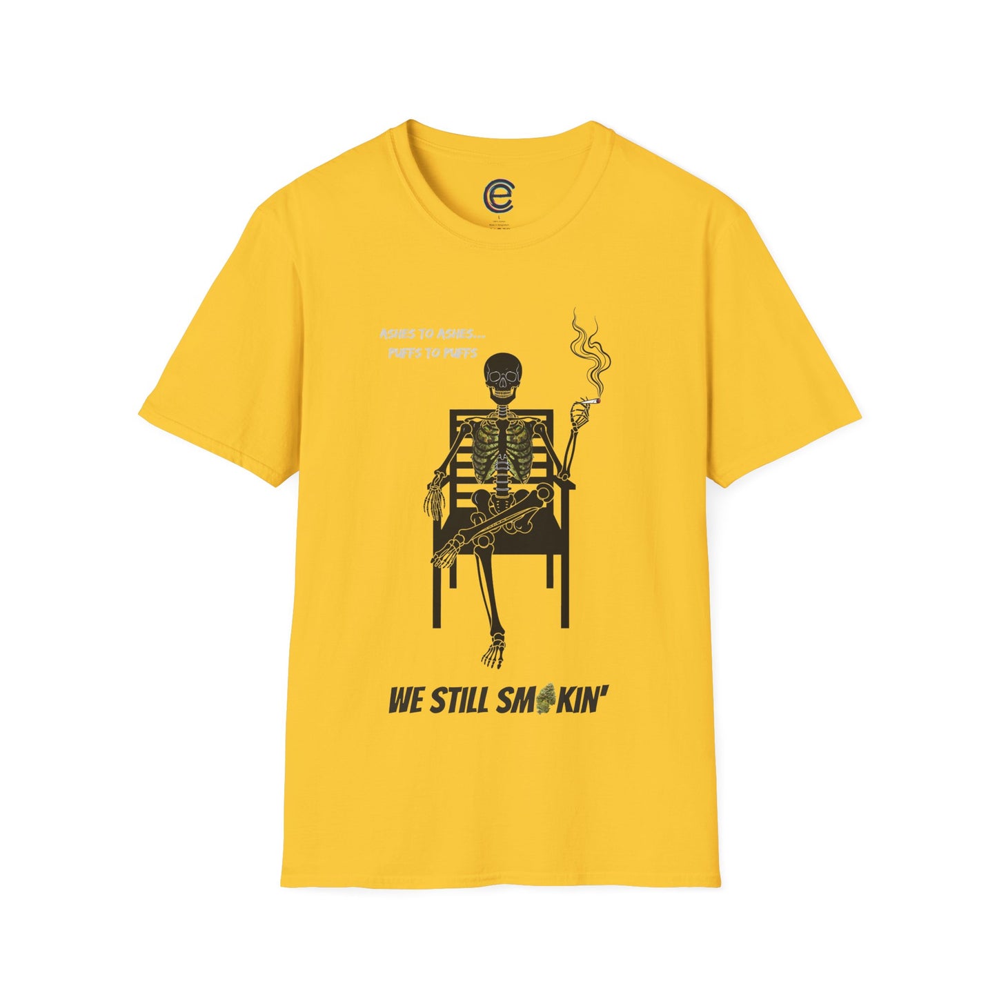 Still Smokin' v2 - Red Graphic T-Shirt