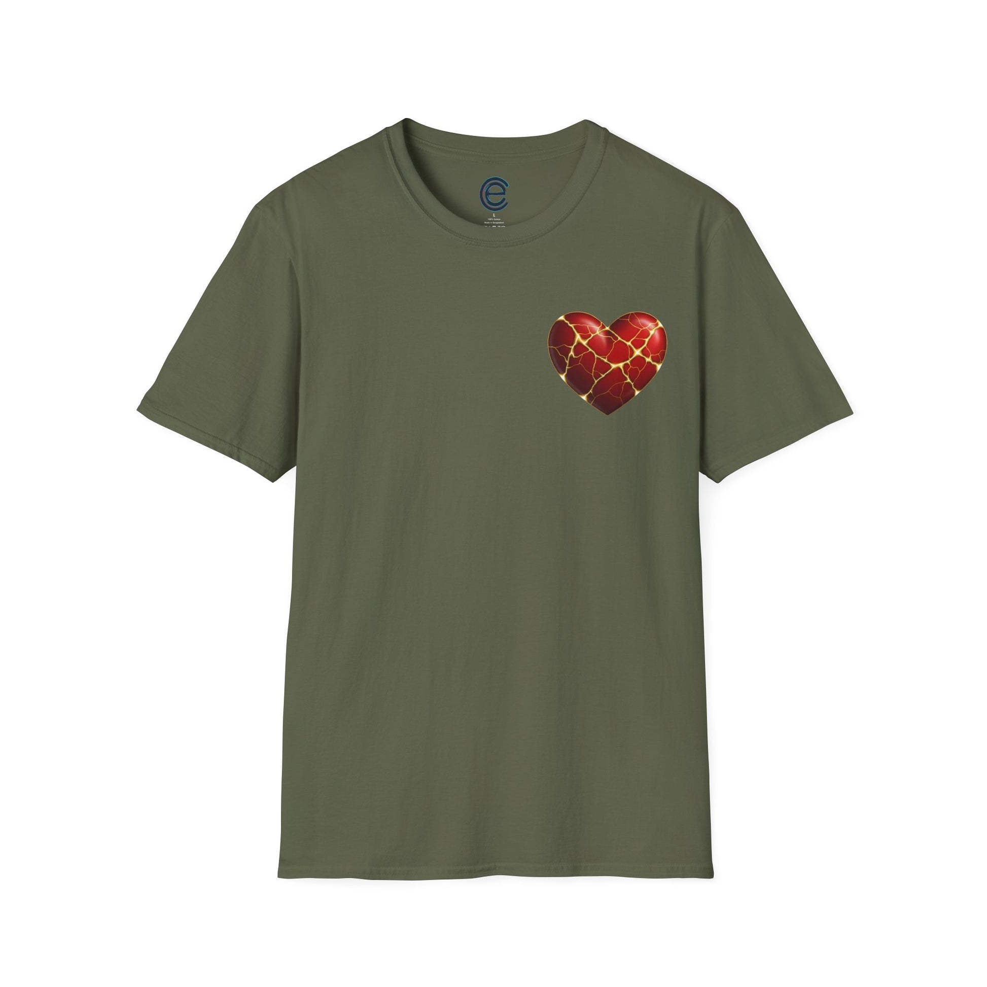 Owner Of A Broken Heart - Heather Indigo Graphic T-Shirt