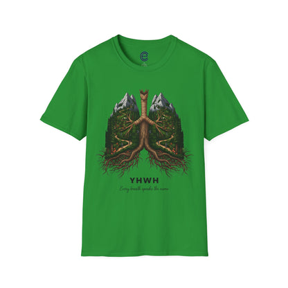 YHWH - Every Breath Connects Us All T-Shirt
