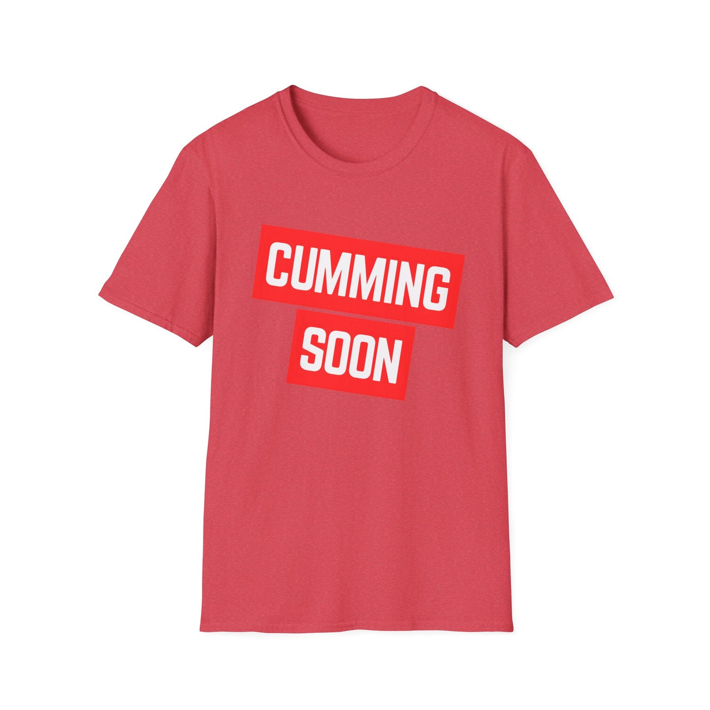Heather Red Coming Soon T-Shirt