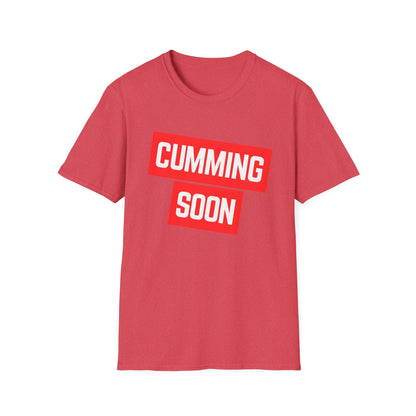 Heather Red Coming Soon T-Shirt