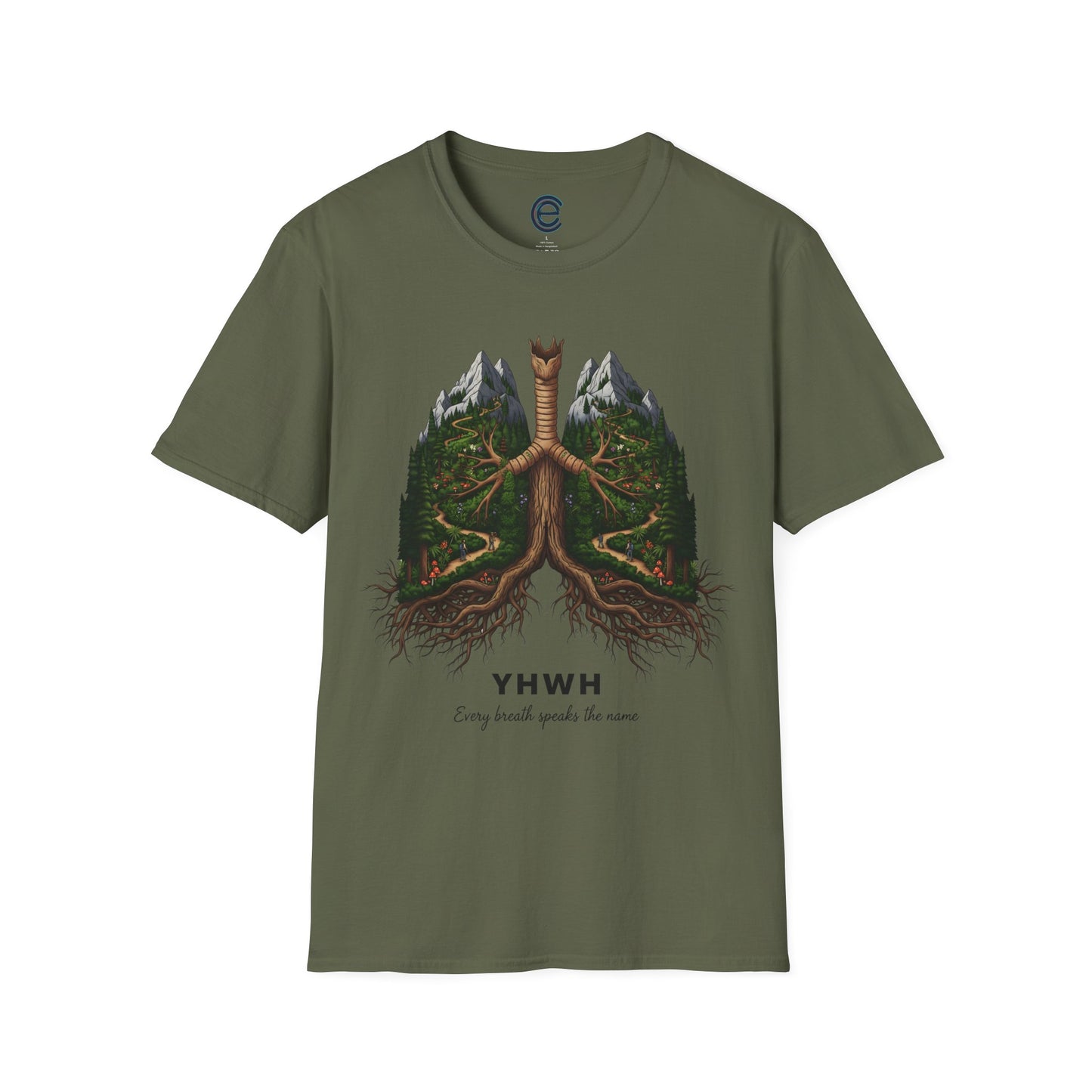 YHWH - Every Breath Connects Us All T-Shirt