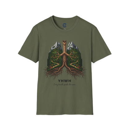 YHWH - Every Breath Connects Us All T-Shirt