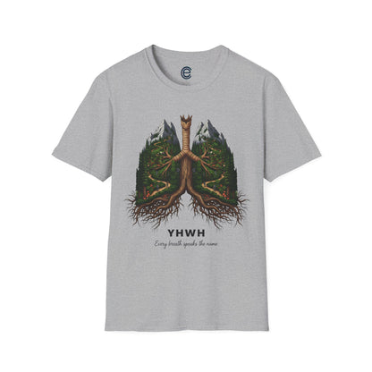 YHWH - Every Breath Connects Us All T-Shirt