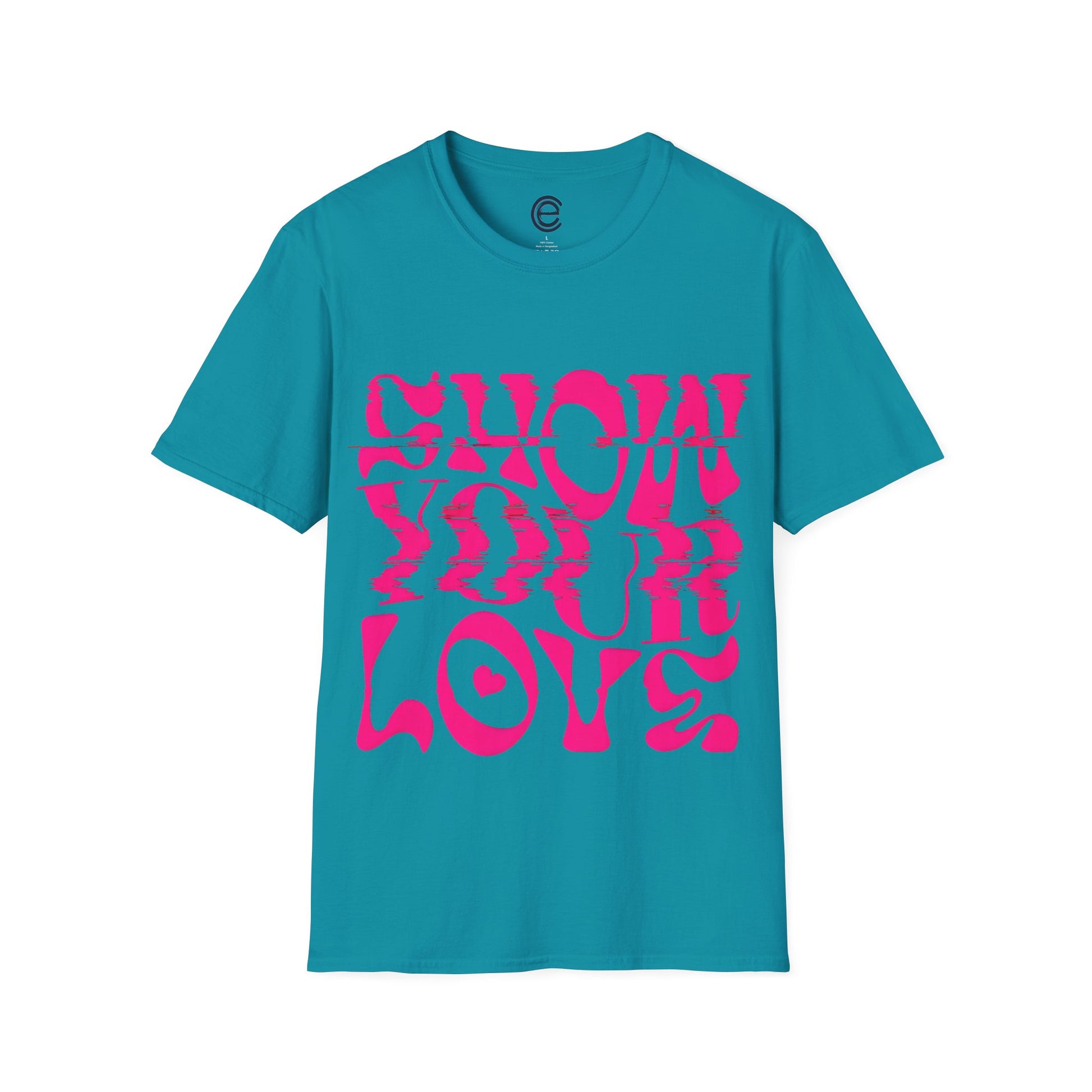 Sho UR Luv - Black Graphic T-Shirt